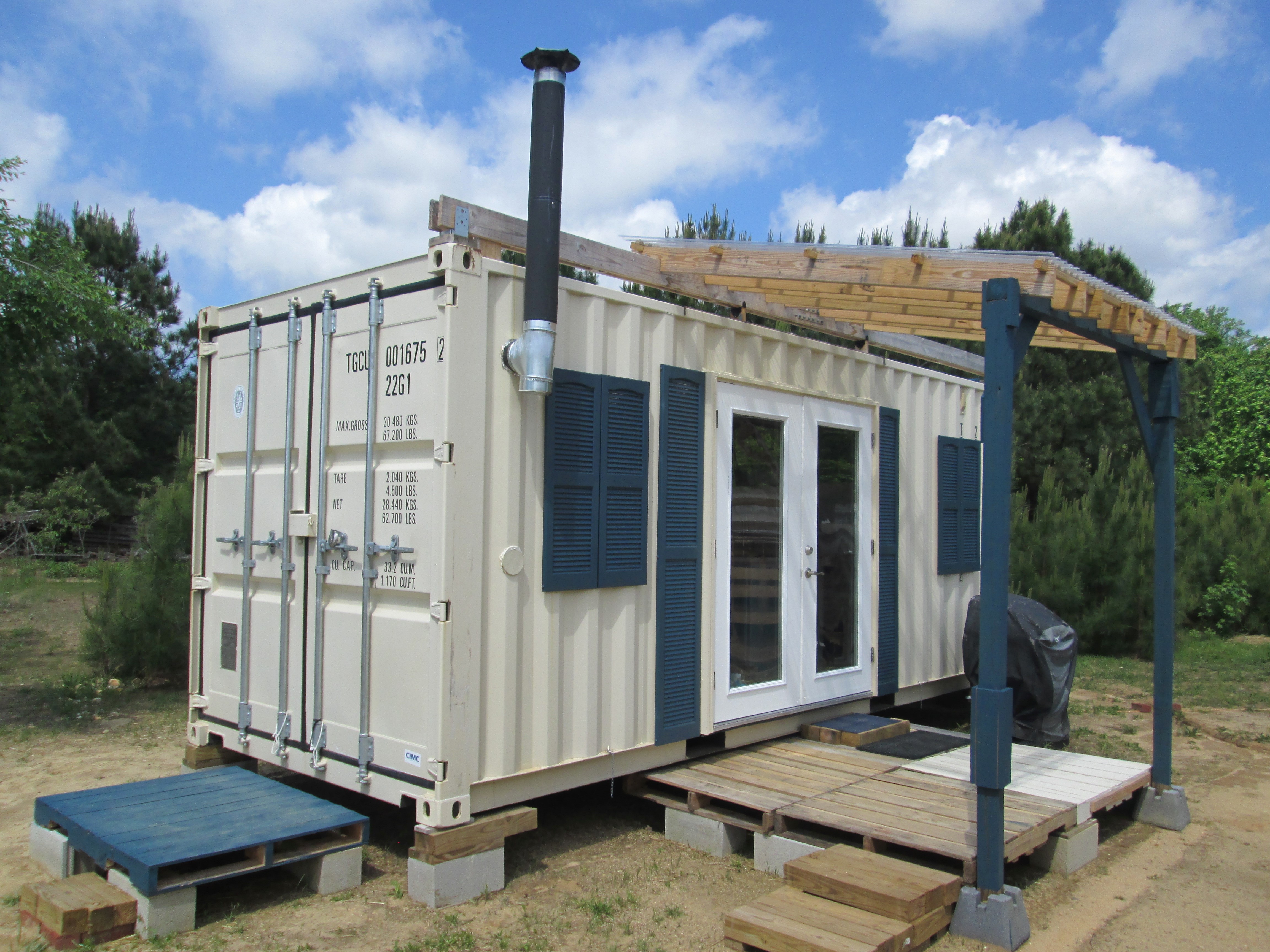 What is the best setup for a tiny house shipping container: On a trailer or on a foundation?
