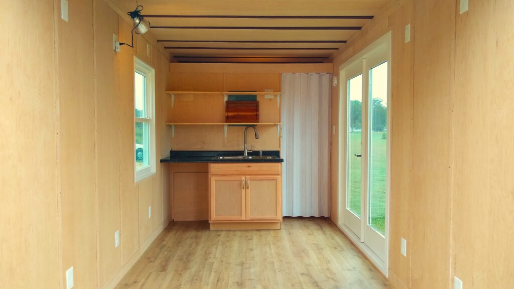 Tiny House Container Rustic Unique BnB